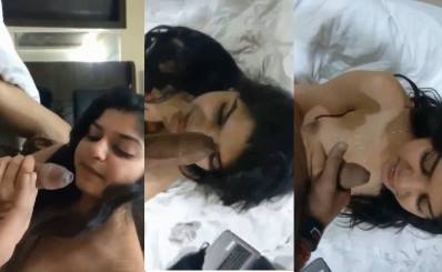 Hot Girlfriend Manasi Riding Dick Steamy Blowjob
