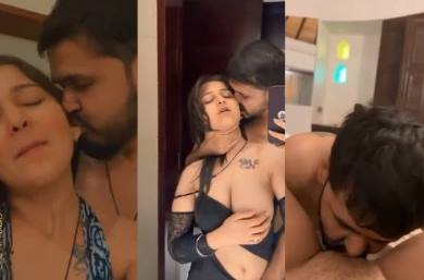 Famous Indian Insta girl Ishas Hot Romance & Pussy licking