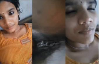 Mallu Girl Masturbate and Talking Dirty on Video Call