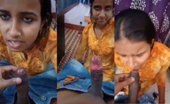 Raipur School teacher Tasting & Sucking dick for first time