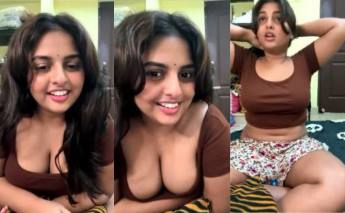 Tamizhvani Sex tease for her Subscribers