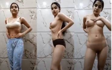 Punjabi College girl Showing her Hot assets on Cam
