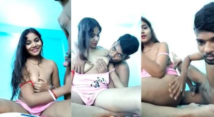 Desi Bengali Lovers Naked, Boob Sucking & Pussy Fucking
