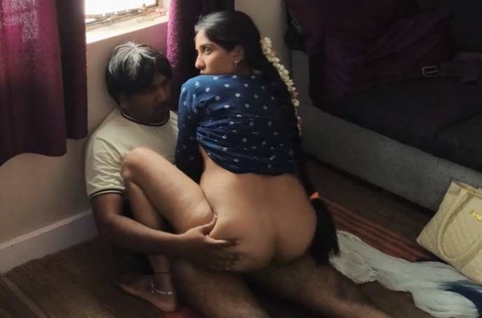 Horny Tamil MILF Gives Intense Handjob Before Riding Hard