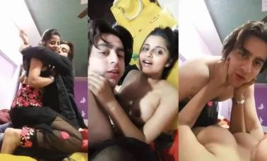 Hot Teen Lovers Having Romantic Sex in Hotel Room