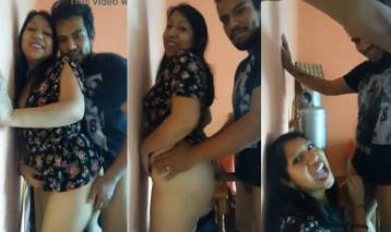 Standing Quick Fuck Neighbour Girl xxx Desi Porn
