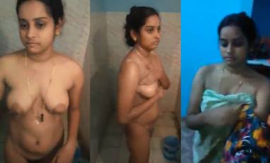 Kochi Mallu Girl’s Wash After Full Day Sex in Hotel Room MMS