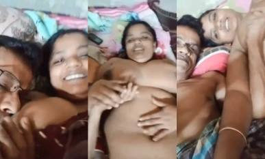 Busty Village Bhabhi’s Night Foreplay with Uncle