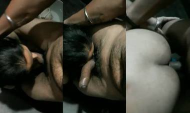 Guwahati Girl’s Bathroom BJ to Doggystyle Sex