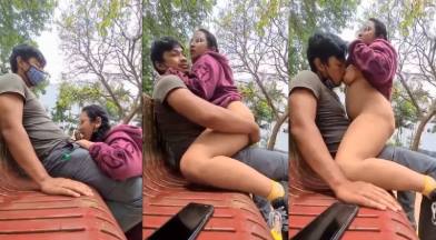 Horny Filipina Takes Deep BJ Then Rides Wild in Park