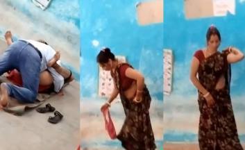 Nursery Teacher Takes Principal’s Cock in Empty Classroom