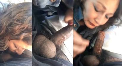 Pakistani Aunty’s Fantastic Car Deepthroat Blowjob