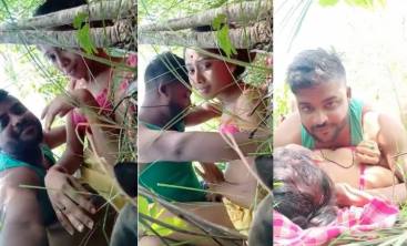 Tamil Lovers Daytime Jungle Pussy Drilling MMS