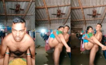 Dehati Aunty Lifted & Fucked Raw in Village Home