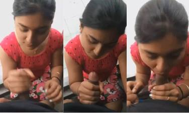 Teen Desi Girl’s Secret Handjob & BJ on Tuition Sir’s Cock
