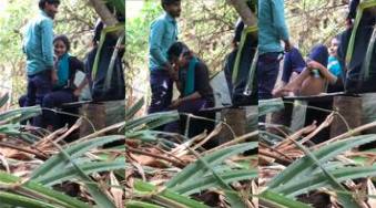 Delhi College Girl Seduced by Shopkeeper Outdoor Park Fuck