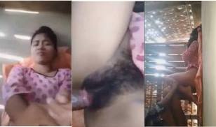 Shimla Girl’s Hairy Pussy Drilled by Uncle in Kitchen