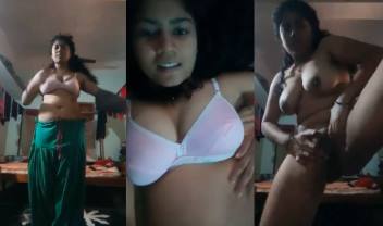 Curvy Patiala Girl Naked Tease Big Tits & Pussy Show to Lover