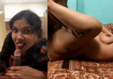 Desi Married Aunty Blows Hubby’s Friend & Gets Pussy Fucked Hard