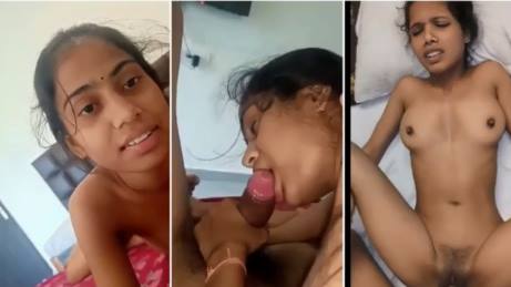 Cuttack GF Gives Deep Blowjob Before Boyfriend Drills Her Tight Pussy