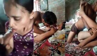 Inexperienced Village Girl Getting Fucking Lessons from BF