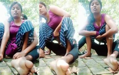 Muzaffarpur Young Lovers Fuck Hard Outdoor Kneeling & Pussy Drilling